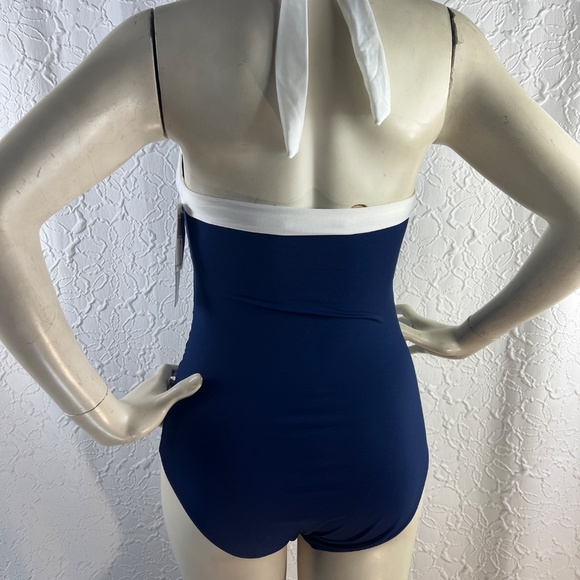 Ralph Lauren Shirred Bandeau Onie Piece - Picture 5 of 8